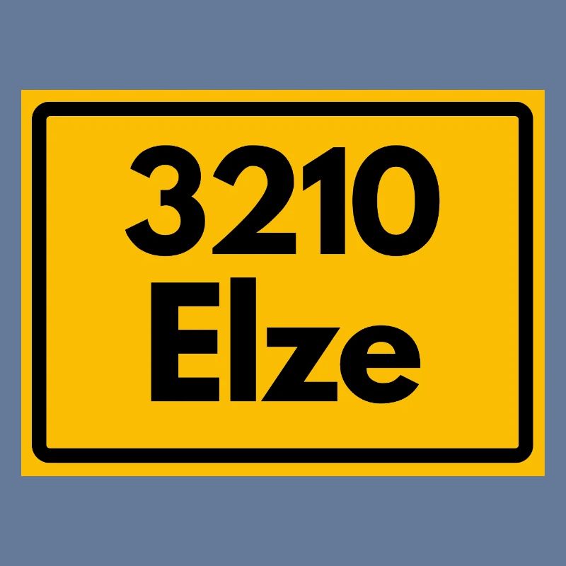 OLD POSTCODE ZIP CODE RETRO 3210 ELZE LEINEKLOSTER