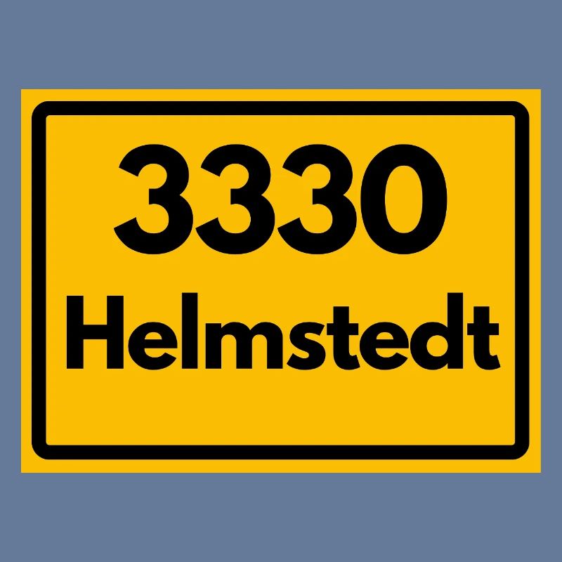 OLD POSTCODE ZIP CODE RETRO 3330 HELMSTEDT JULEUM!