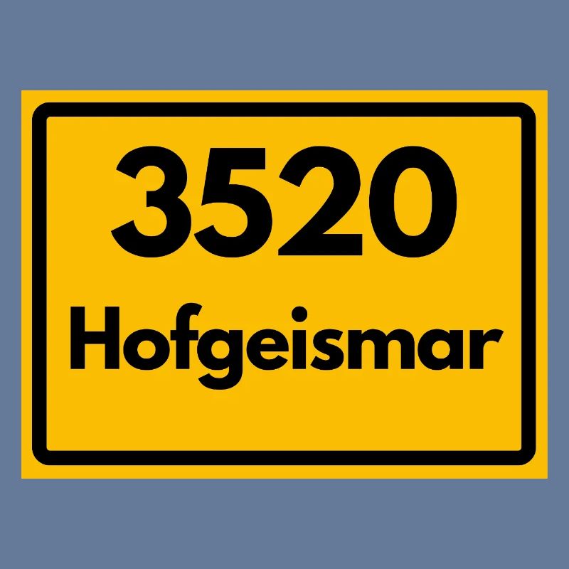 OLD POSTCODE POSTCODE RETRO 3520 HOFGEISMAR