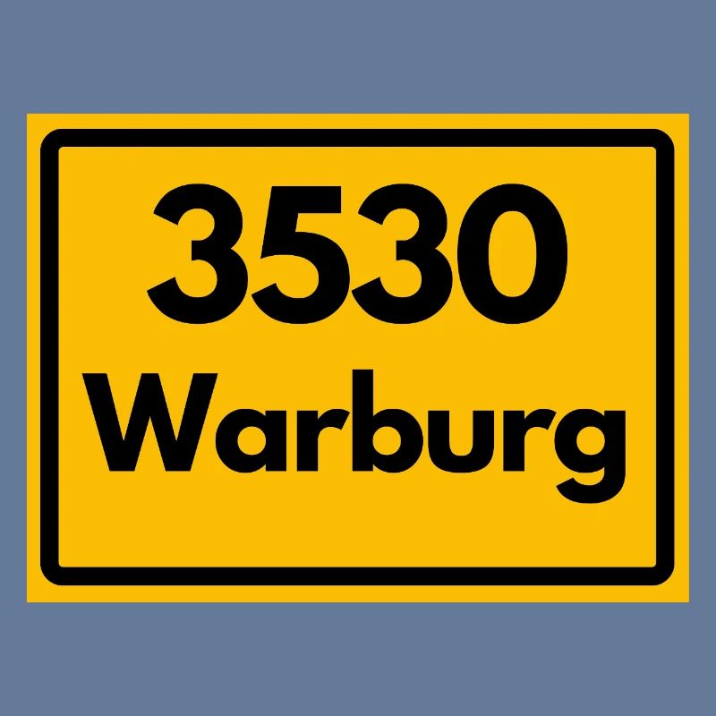 OLD POSTCODE POSTCODE RETRO 3530 WARBURG HANSEMAUE