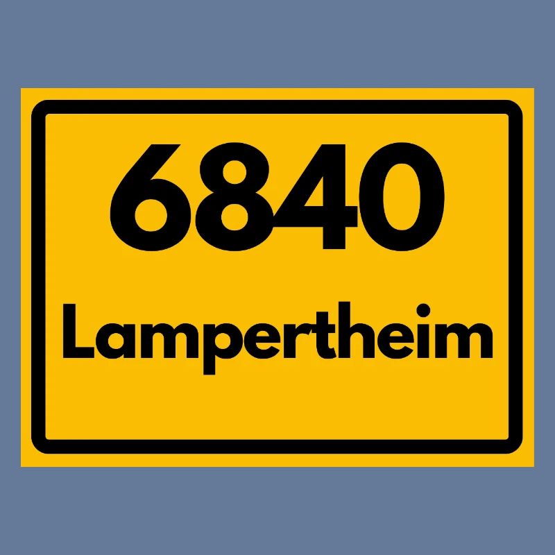 OLD POSTCODE POSTCODE RETRO 6840 LAMPERTHEIM