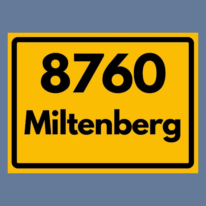 OLD POSTCODE ZIP CODE RETRO 8760 MILTENBERG HEIMAT