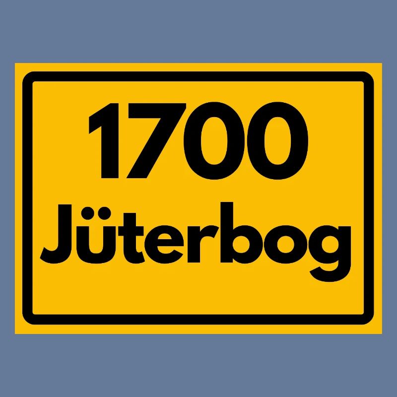 OLD POSTCODE POSTCODE RETRO 1700 JÜTERBOG HEIMAT