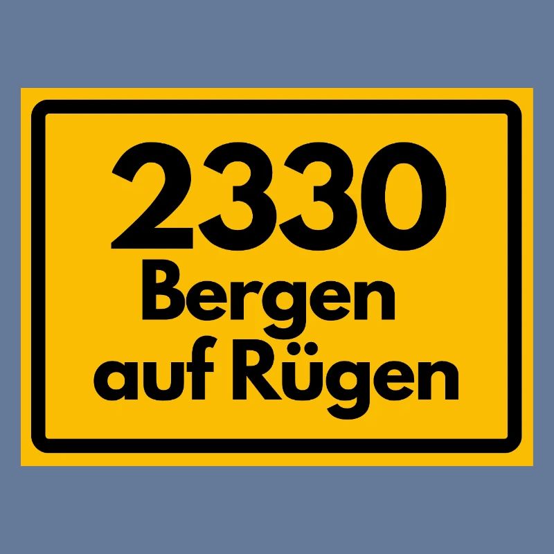 OLD POSTCODE POSTCODE 2330 BERGEN AUF RÜGEN HEIMAT