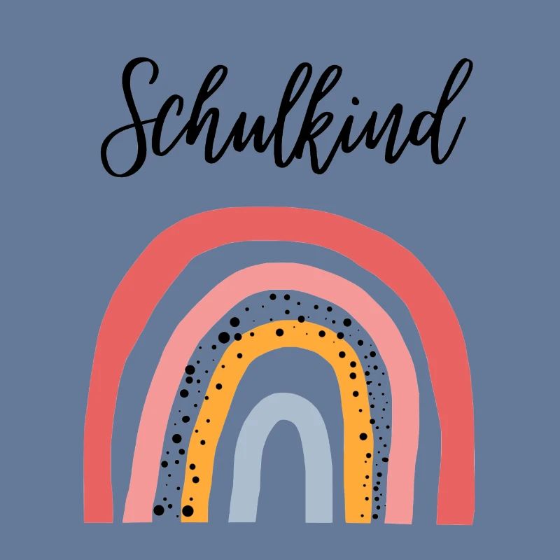 Schulkind Regenbogen Geschenkidee zur Einschulung