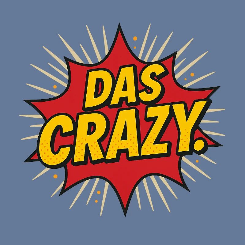 Comic Explosion Text Design