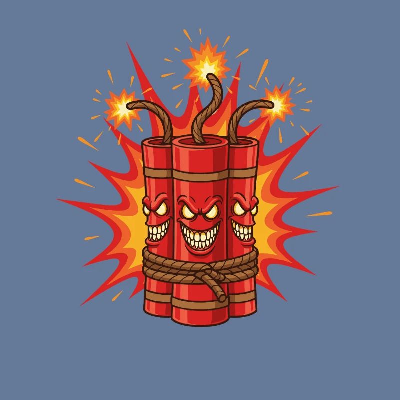 Exploding Dynamite Art