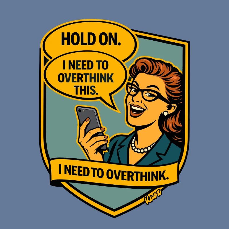 Stop – Repense Overthinker Comic