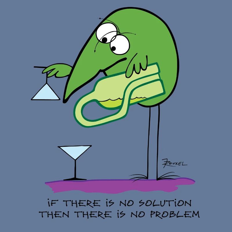 S’il n’y a pas de solution... (version anglaise)