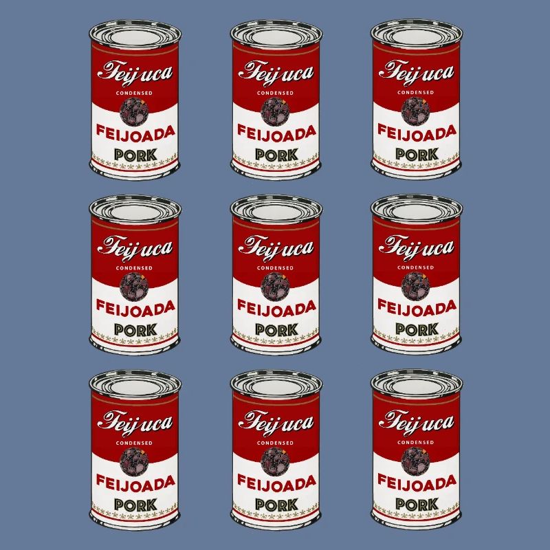 Feijoada Pork Can Pattern