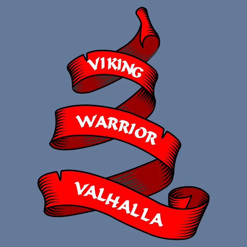 Wikinger Wimpel oder Banner rot