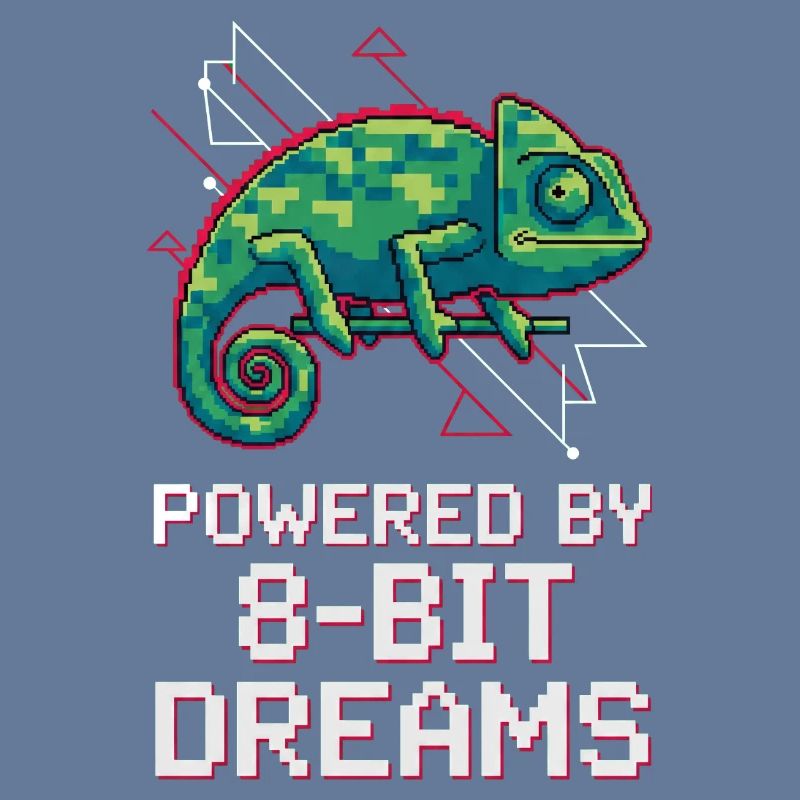 Powered 8-Bit Dreams – Pixel Chameleon