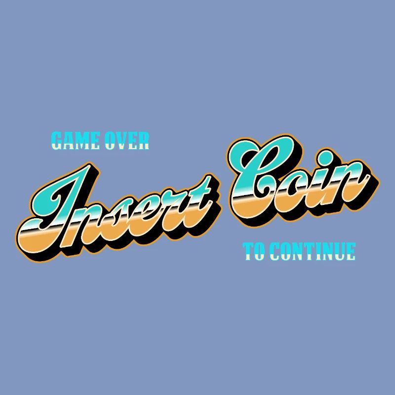 Insert Coin Arcade Nostalgie