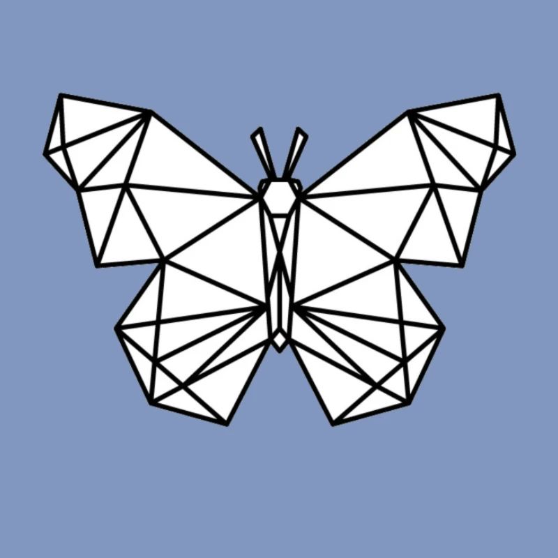Conception de papillon simple