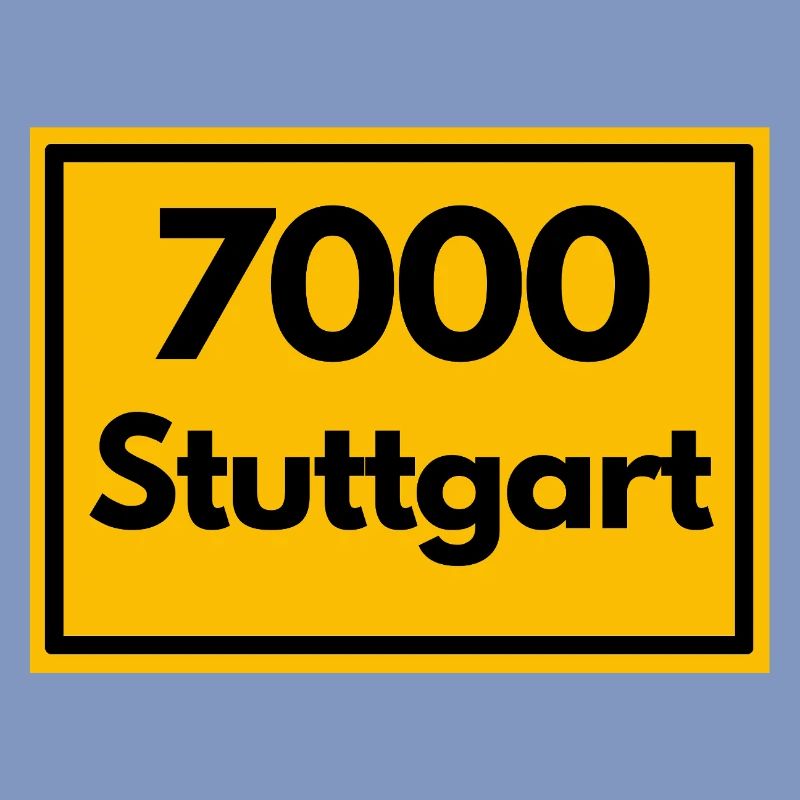 ANCIEN CODE POSTAL RÉTRO 7000 STUTTGART SCHWABE