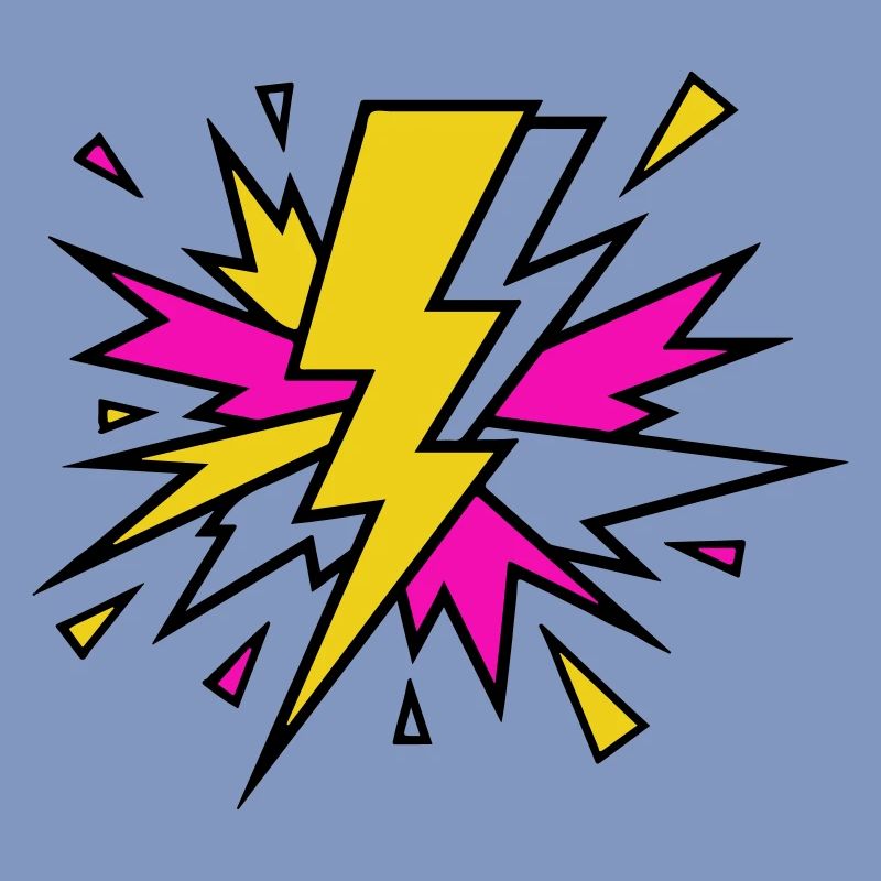 Yellow Beam Neon Explosion