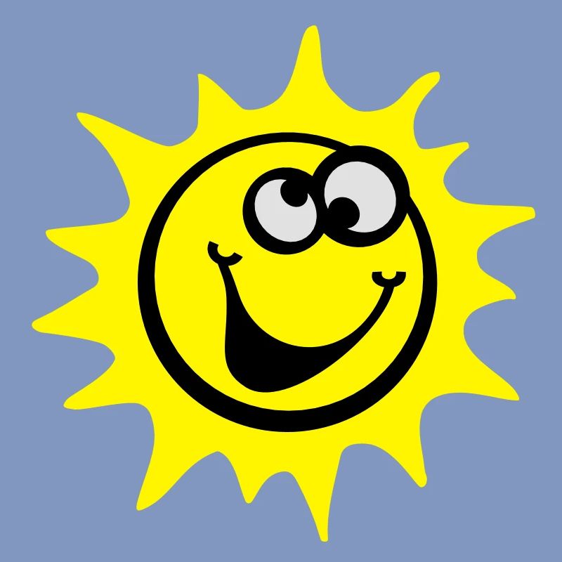 sun smiley 3c / comic style