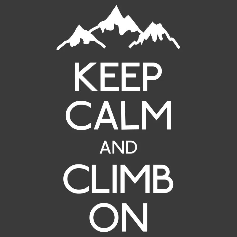 Keep Calm Klettern