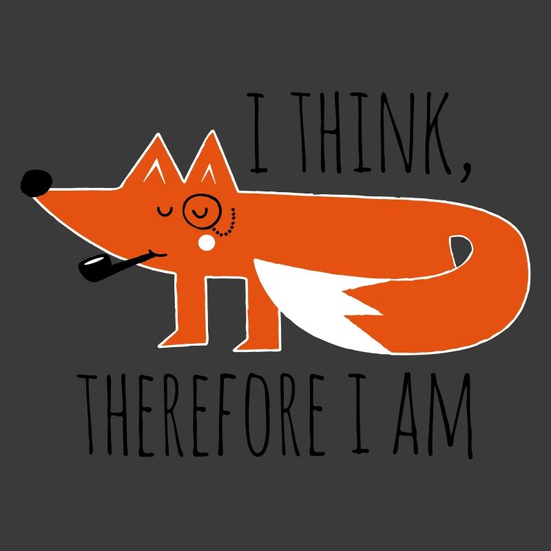Fuchs Fox Philosophie sprüche geek nerd