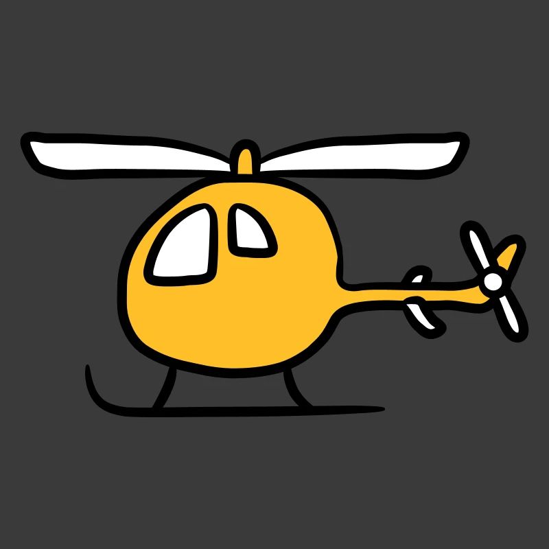 Comic Cartoon Kinder Heli Niedlich