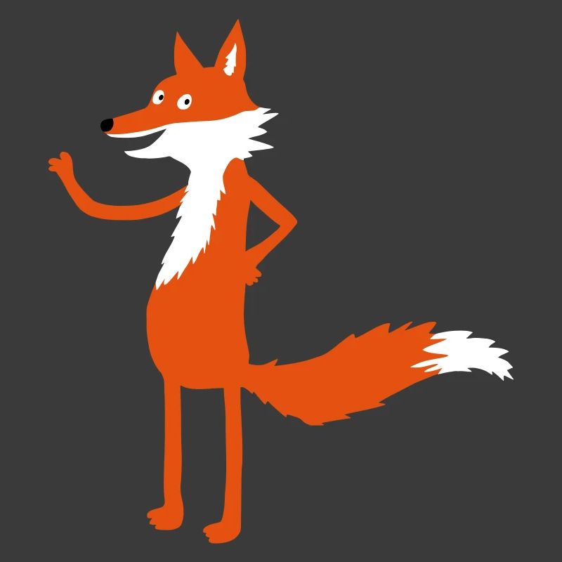 Fuchs steht