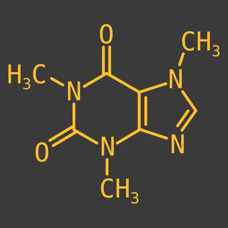 Koffein Strukturformel