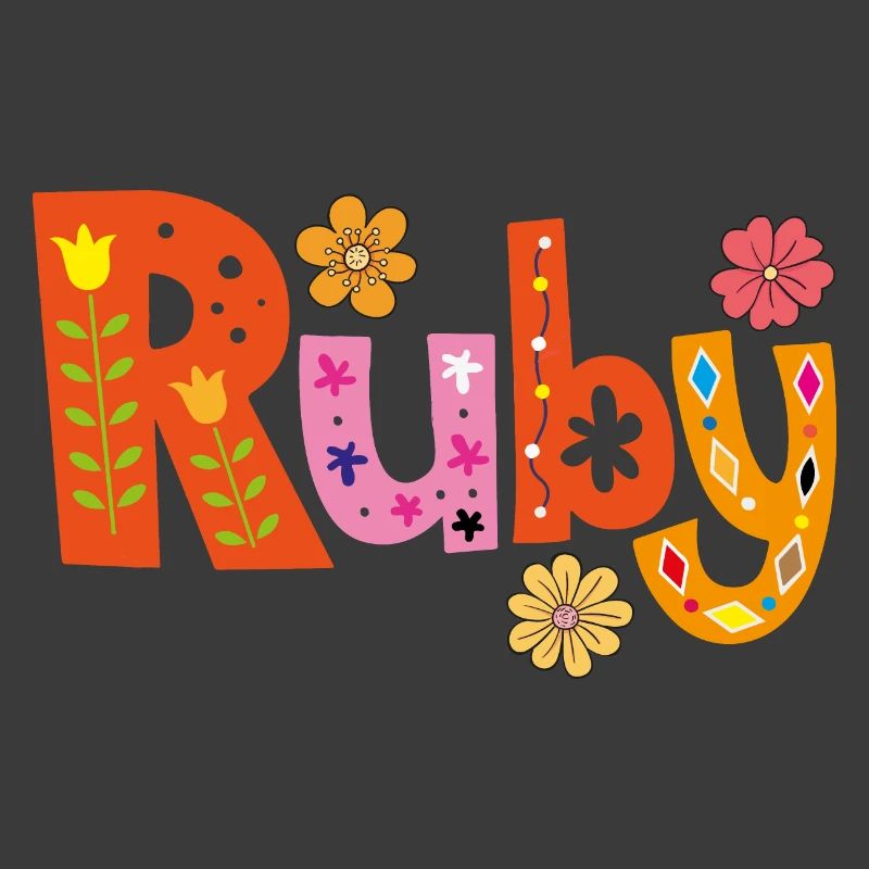 Personalisierter Ruby-Name