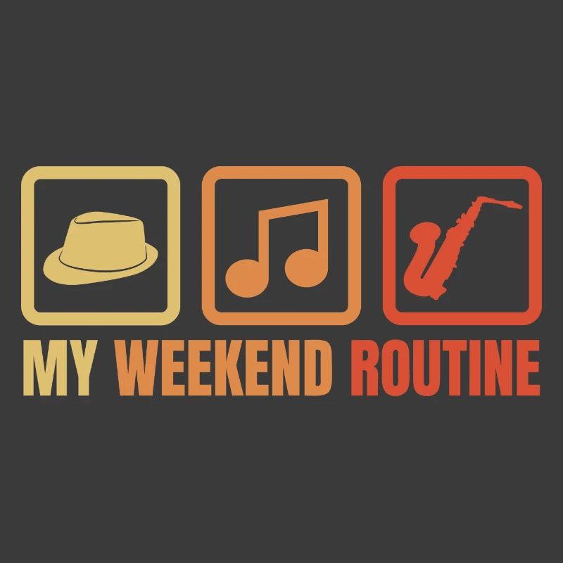 Routine du week-end du saxophoniste