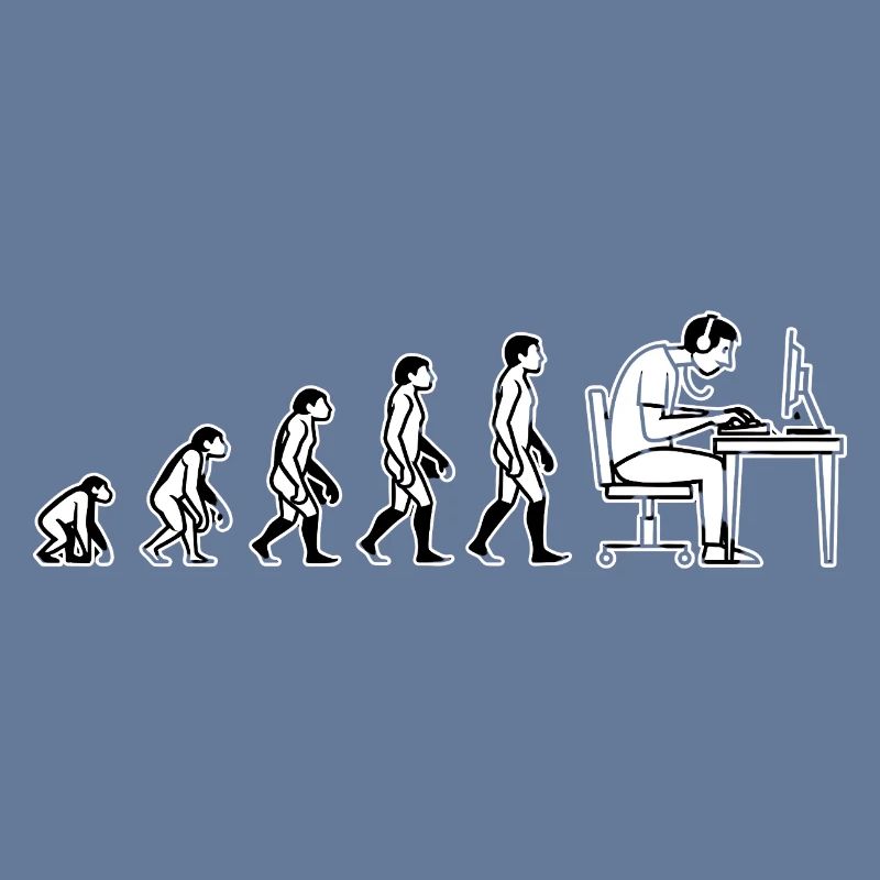 Evolution ends at the computer – Humor Design