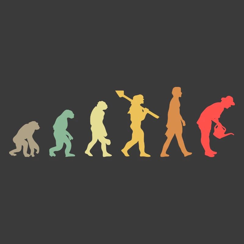 Evolution Gardener Frau