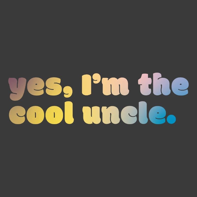 Déclaration de l’oncle cool