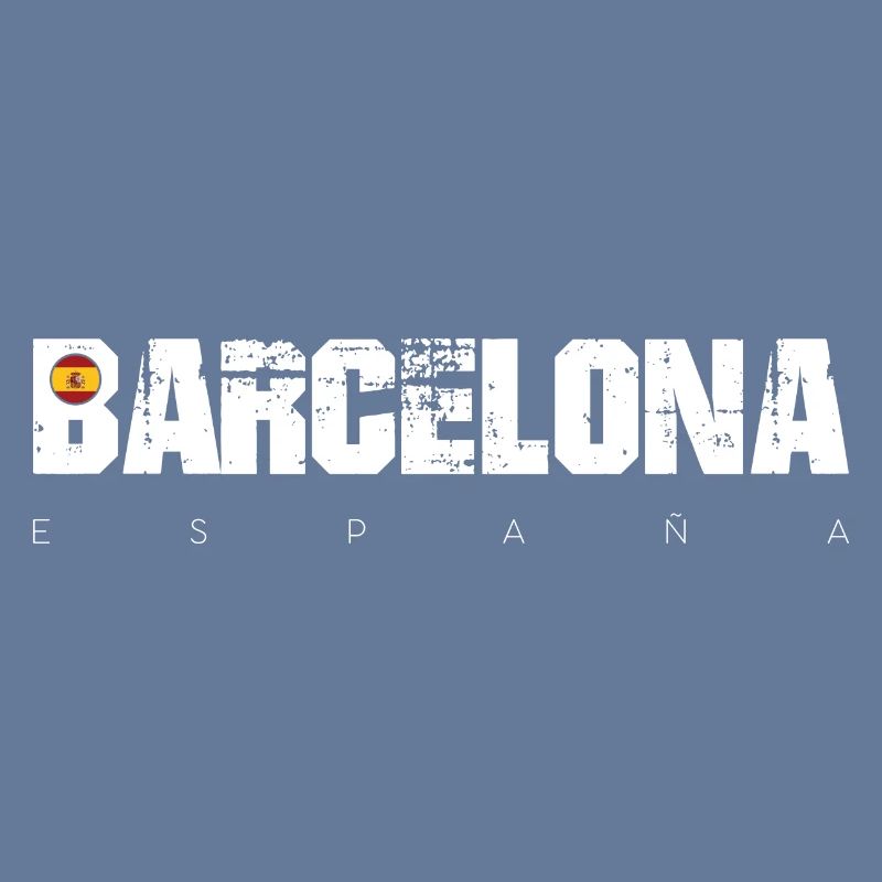 Barcelona Bold Distressed Type