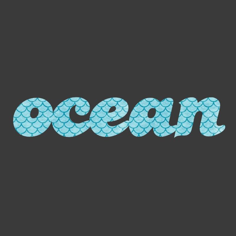 Ocean Ocean Fish Scales Sea Pattern Maritime Aqua