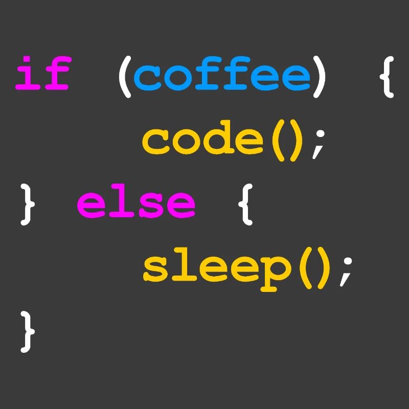No Coffee No Code Programmeur Informaticien