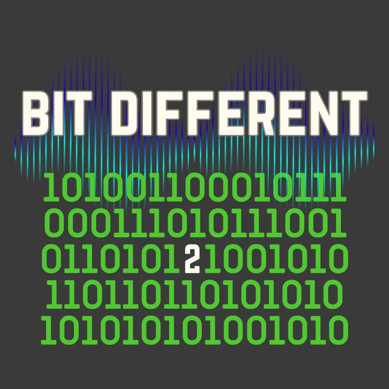 Bit Different - Nerdy Binary Error Design
