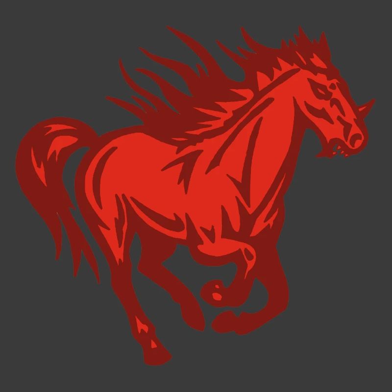 Dämonisches Pferd