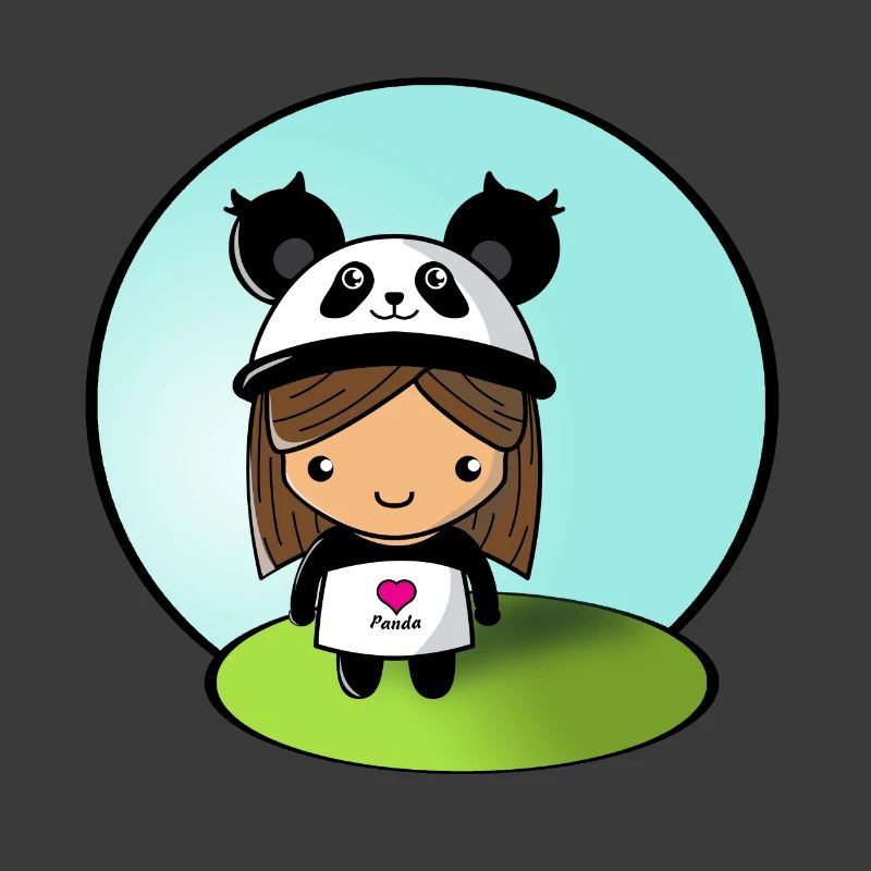 Panda-Mädchen!