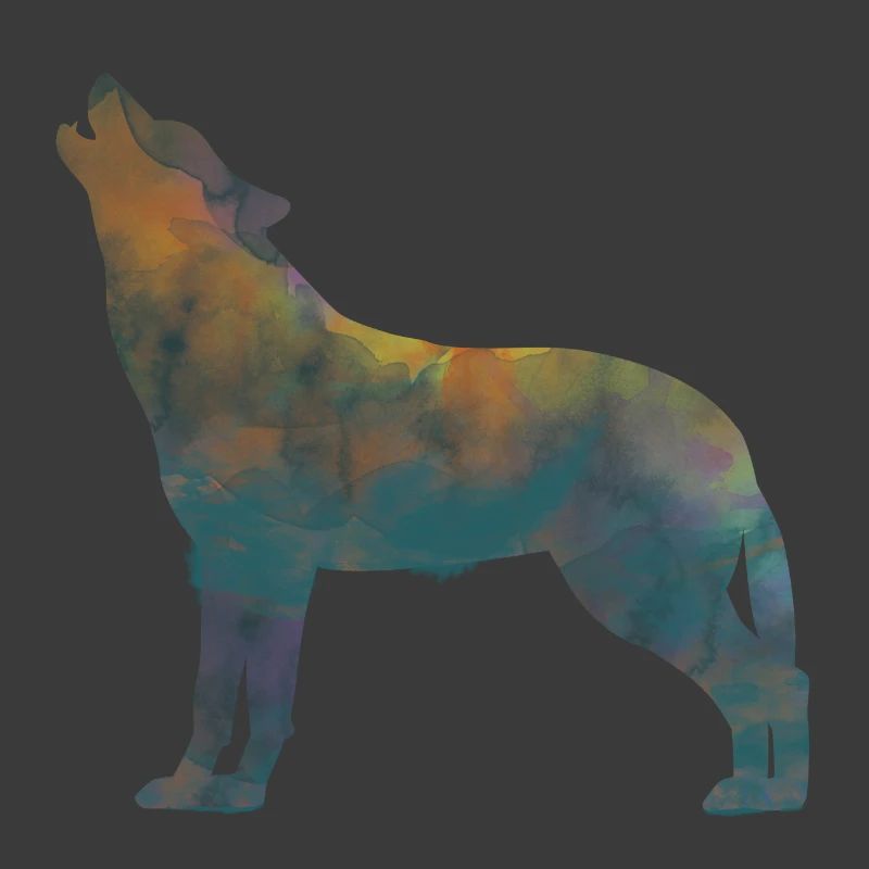 heulender Wolf