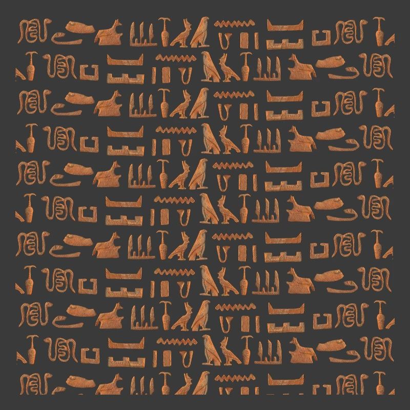 Ancient Egypt, hieroglyphic pattern, gift idea