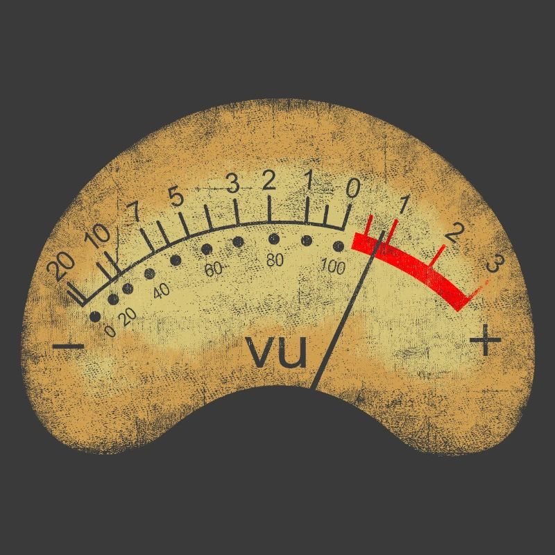 Analoges VU-Messgerät