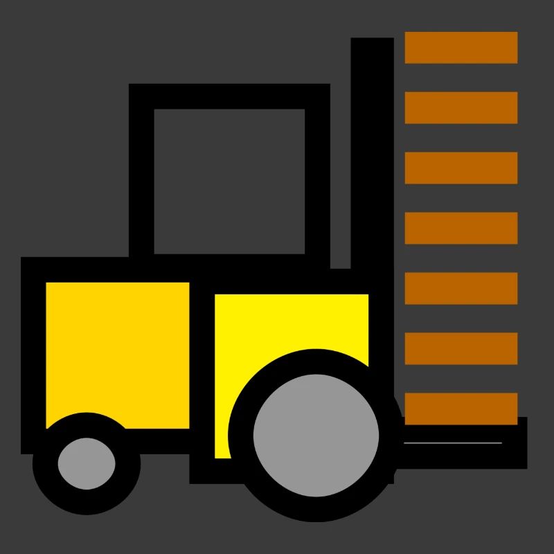 forklift fork lift truck stacker pallet pallet