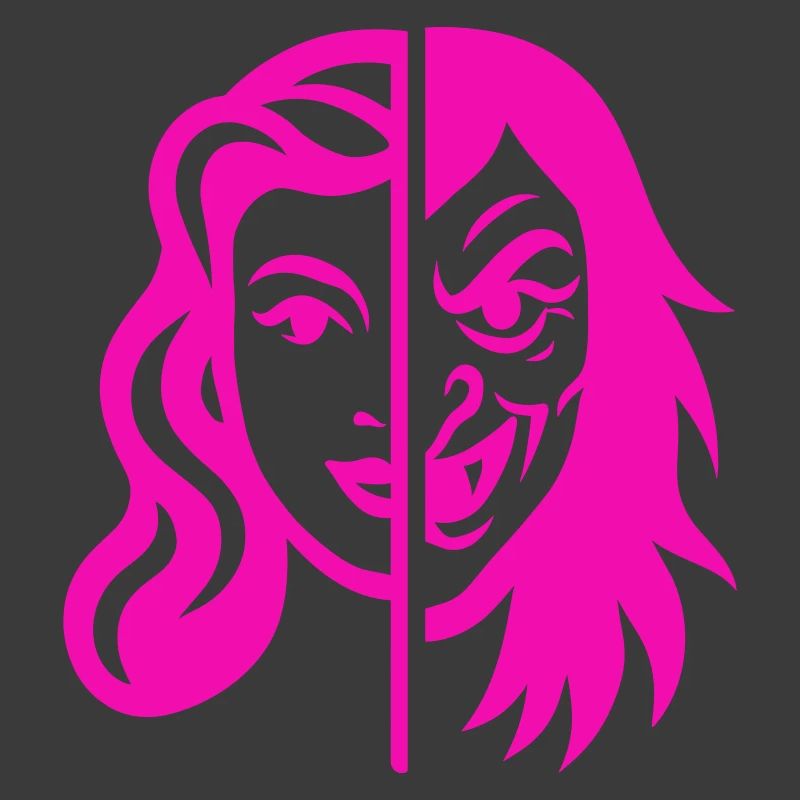 Split Face Contrast