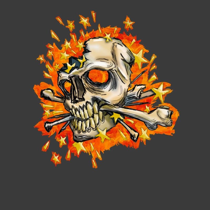 exploding skull