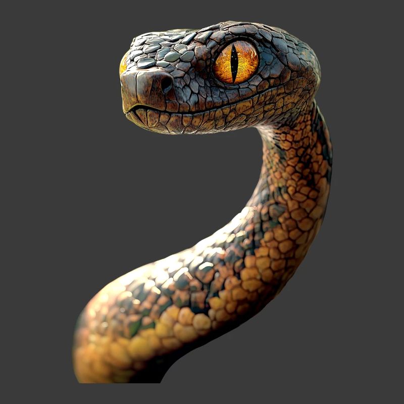 Schlange Python Kobra Mamba Klapperschlange Snake