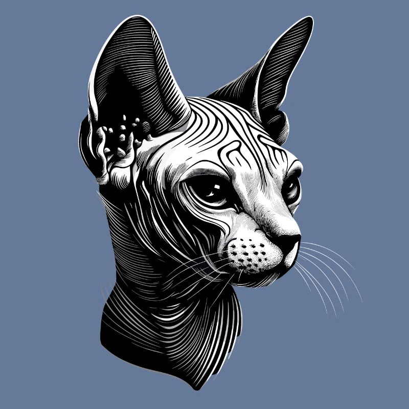 Chat Sphynx Chat Sphynx Chat Canadien Mignon Sphinx