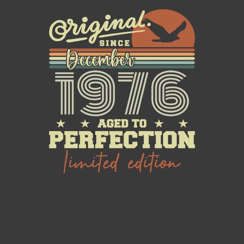 Anniversaire 49 ans | Originale Décembre 1976
