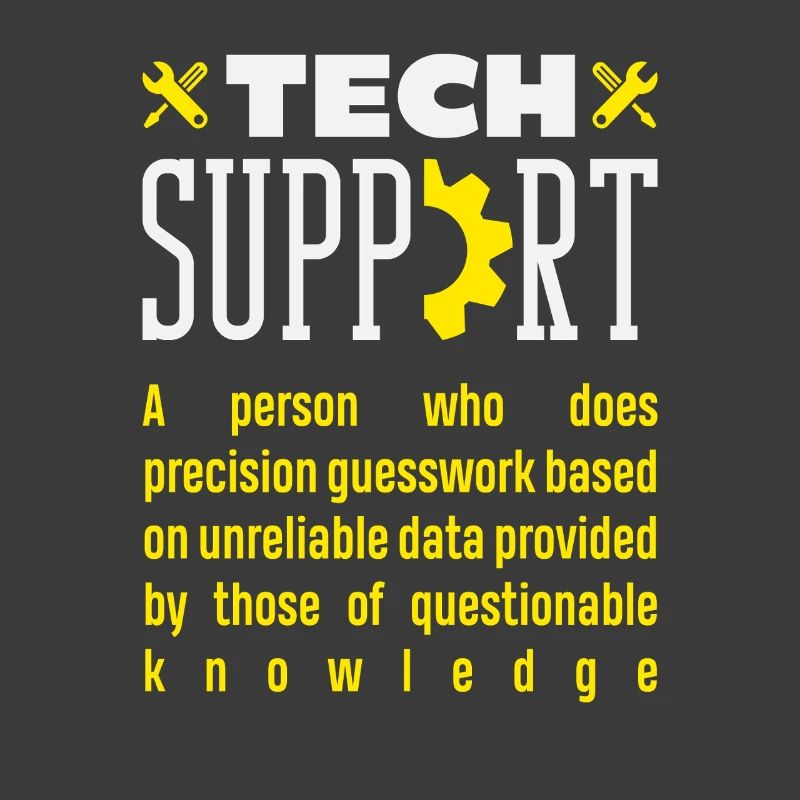Définition du support technique : Précision des suppositions