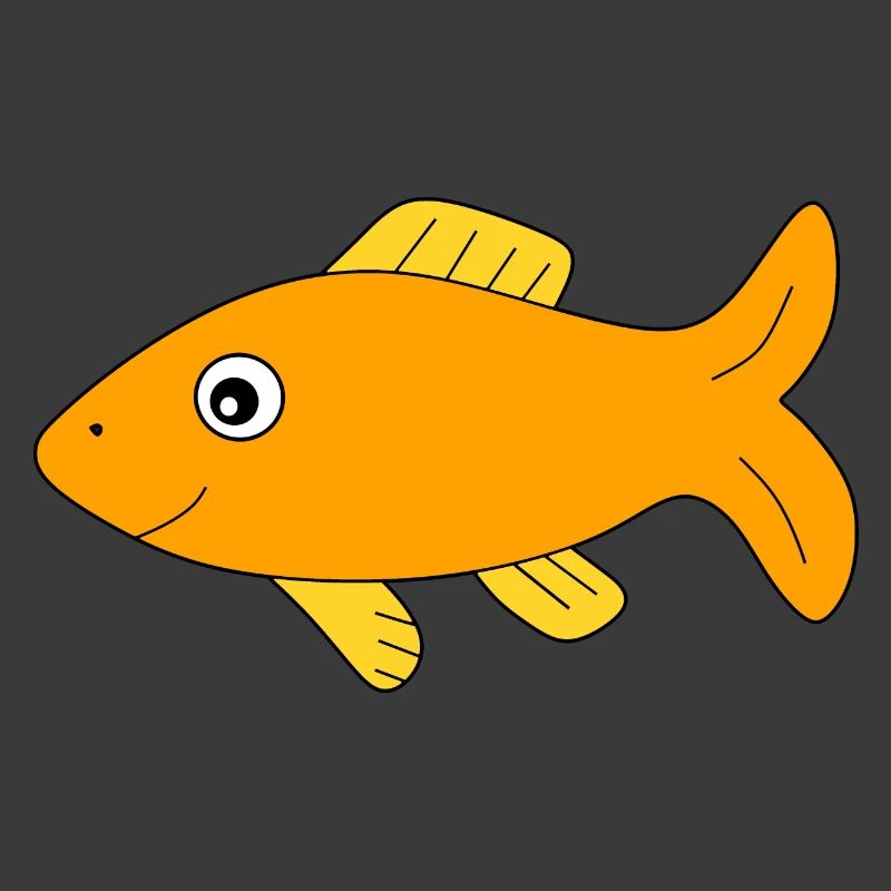 yellow fish comic fish
