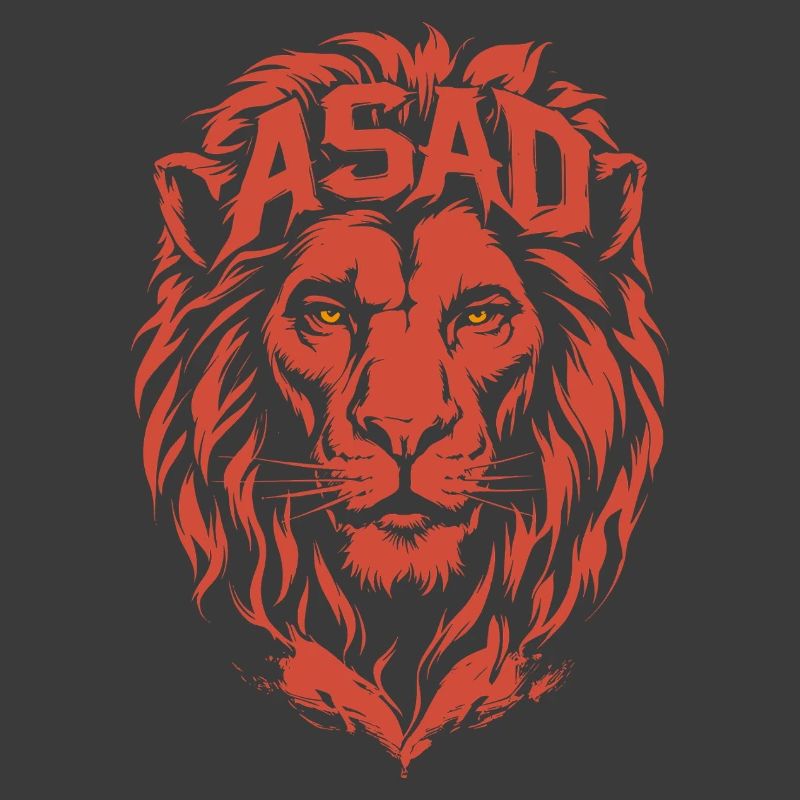 Roter Löwe ASAD Imperious Head