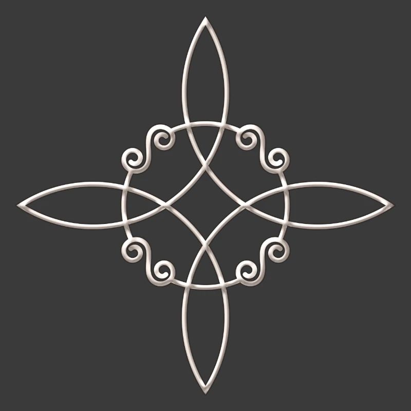 Witch`s Knot, Hexenknoten, Bindet die 4 Elemente
